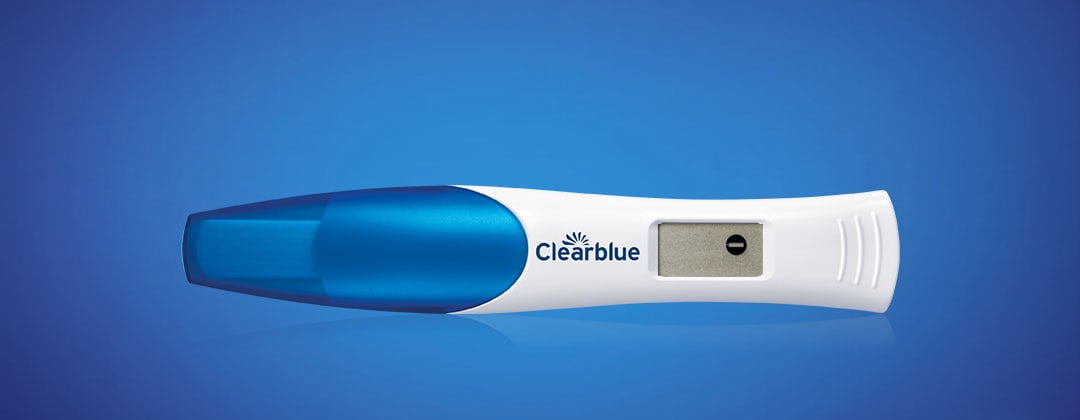 Frühtest schwanger clearblue negativ trotzdem Überfällig, test